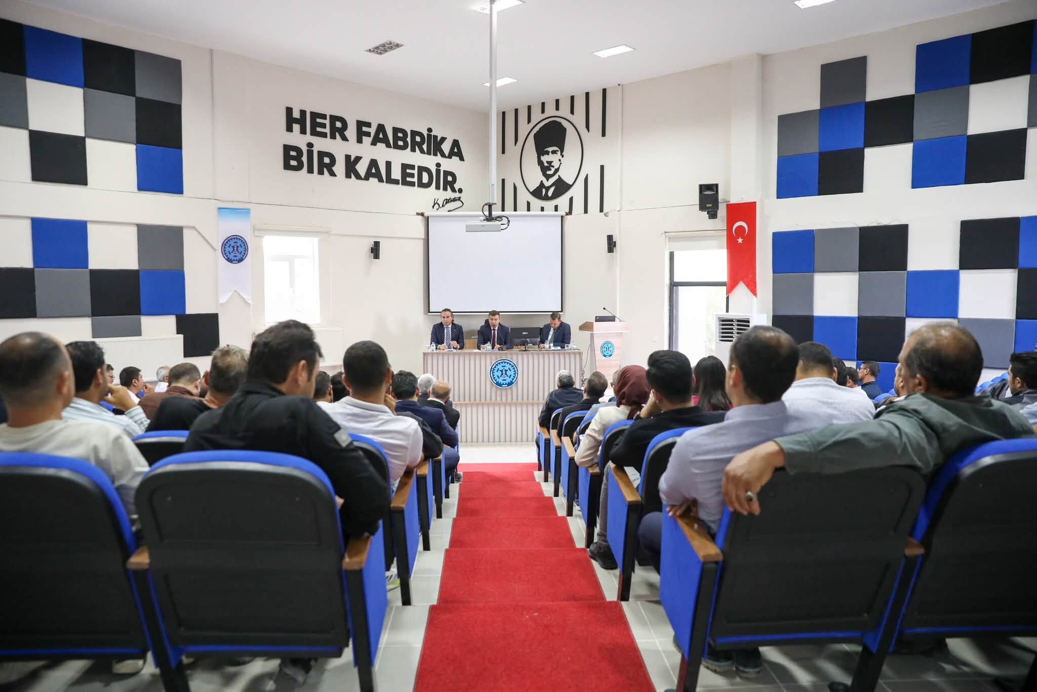 Bor Osb’de Istişare Toplantısı 2