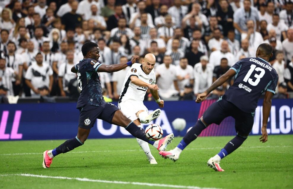 UEFA Avrupa Ligi: Beşiktaş: 4 - Marsilya: 1