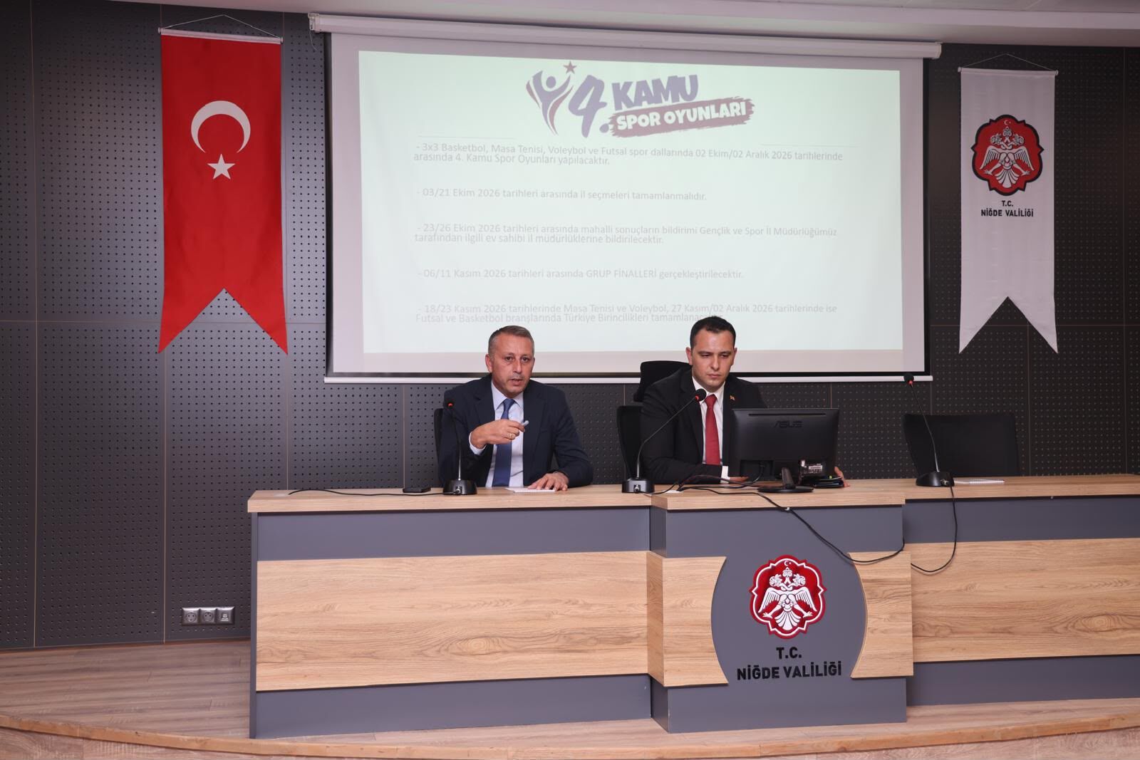 Kurumlar Kamu Spor Oyunları için toplandı