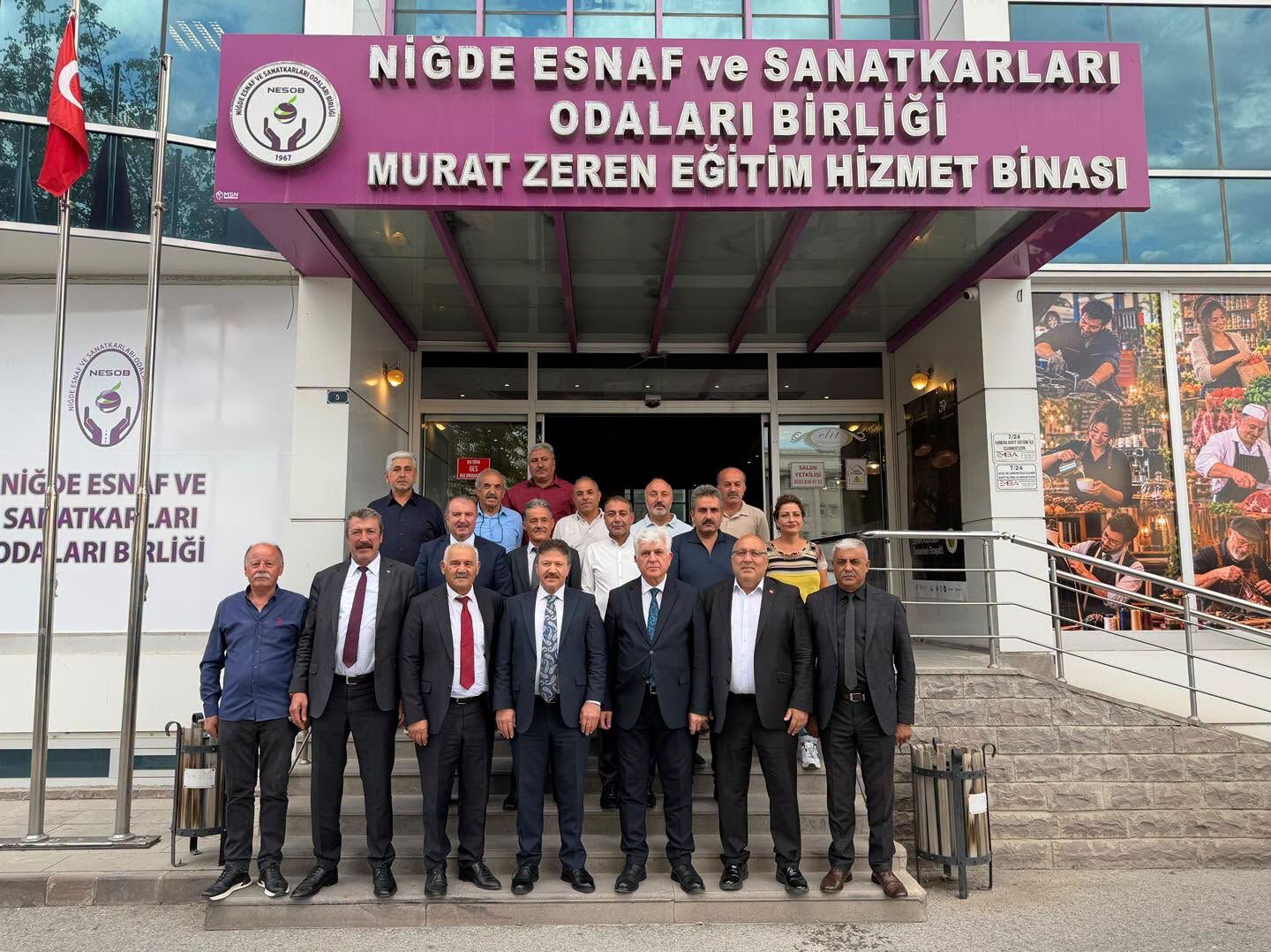Yiğiner Niğde’de Esnaf Teşkilatıyla Buluştu 2